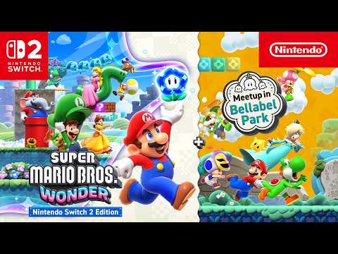 Game Super Mario Bros Wonder + Meetup In Bellabel Park Nintendo Switch 2 vídeo