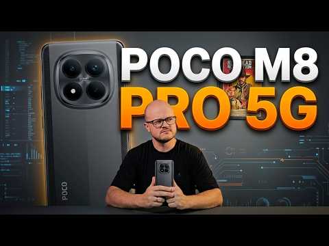 Celular Xiaomi Poco M8 Pro Dual Chip 512GB 5G Global vídeo